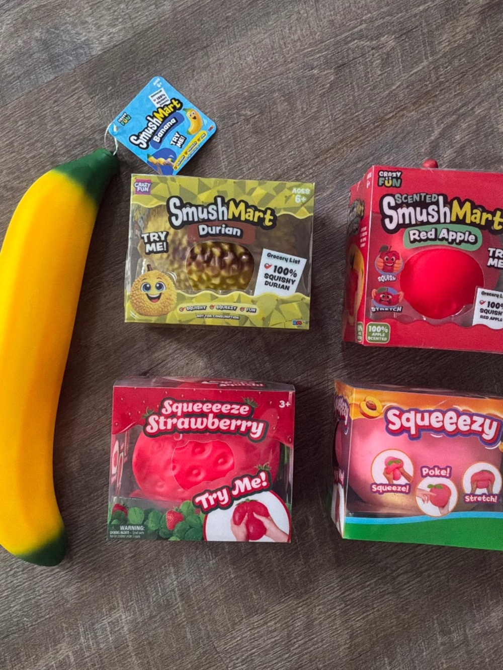 Fruit squishy bundle